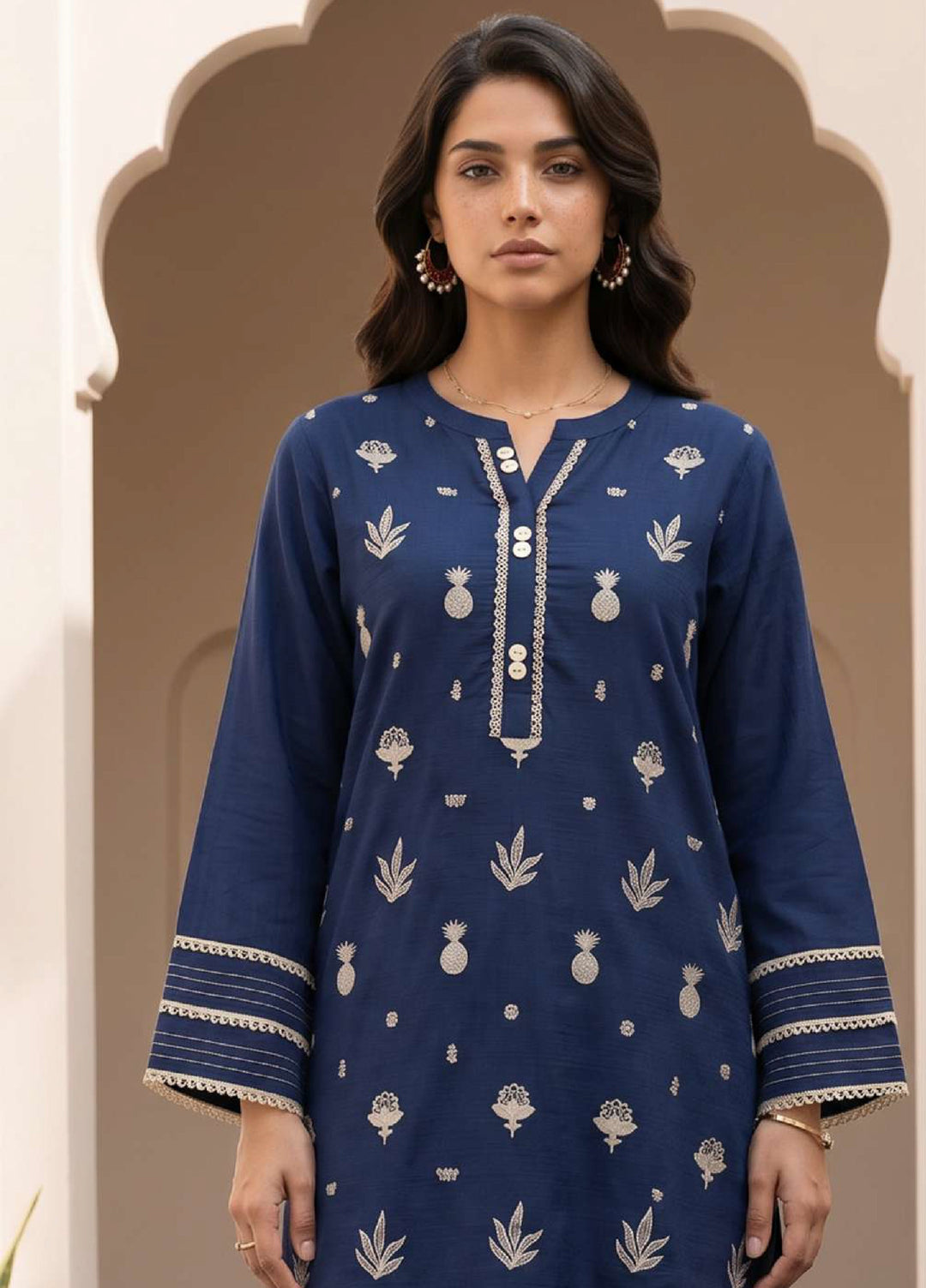 Zellbury Unstitched Embroidered Lawn 2 Piece Suit ZB26UVIII WUS26E21217 - Casual Collection