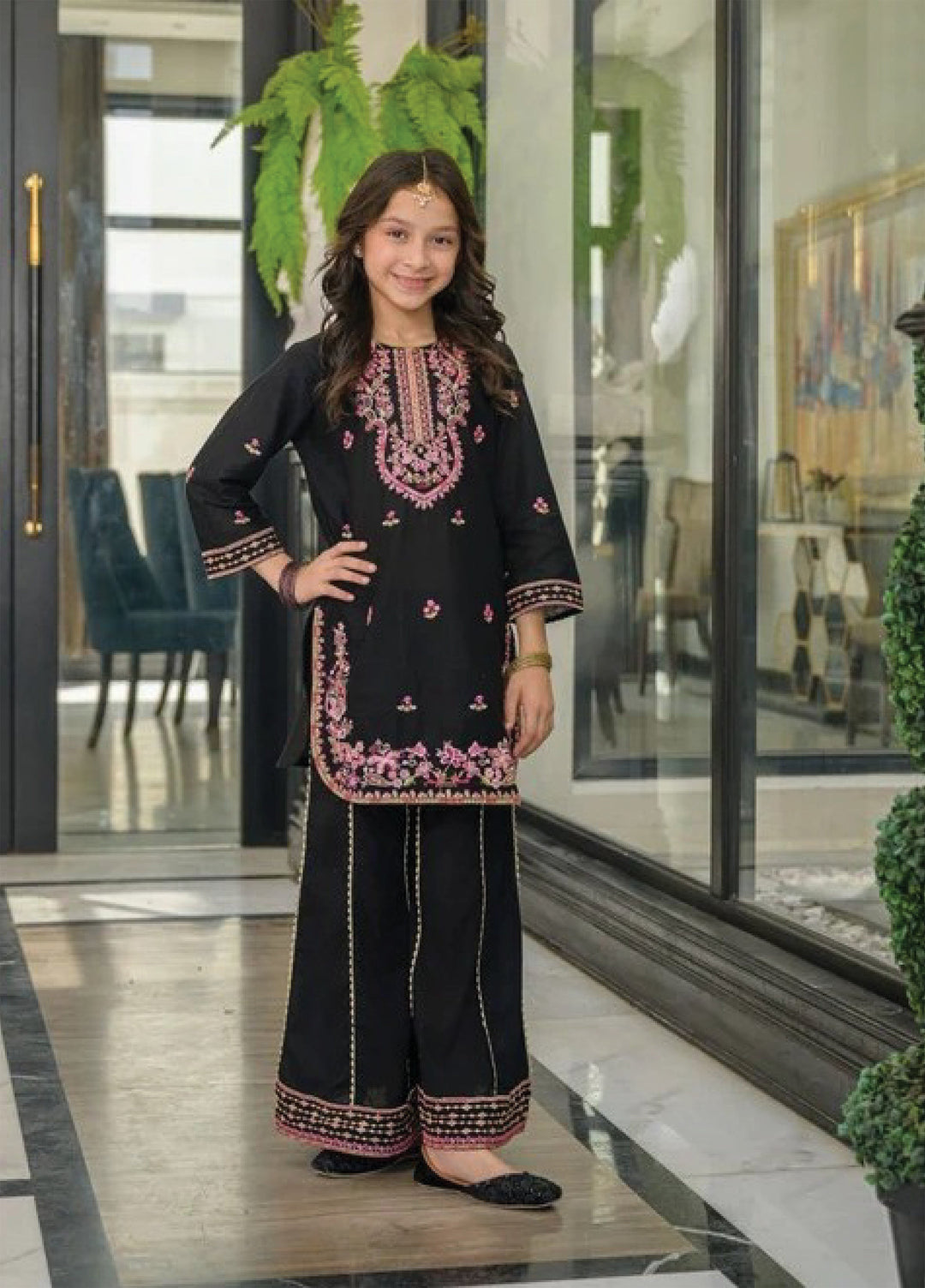Fresh Birds Kids RTW Embroidered Lawn 2 Piece Suit Rivaan-FB-02 - Casual Collection