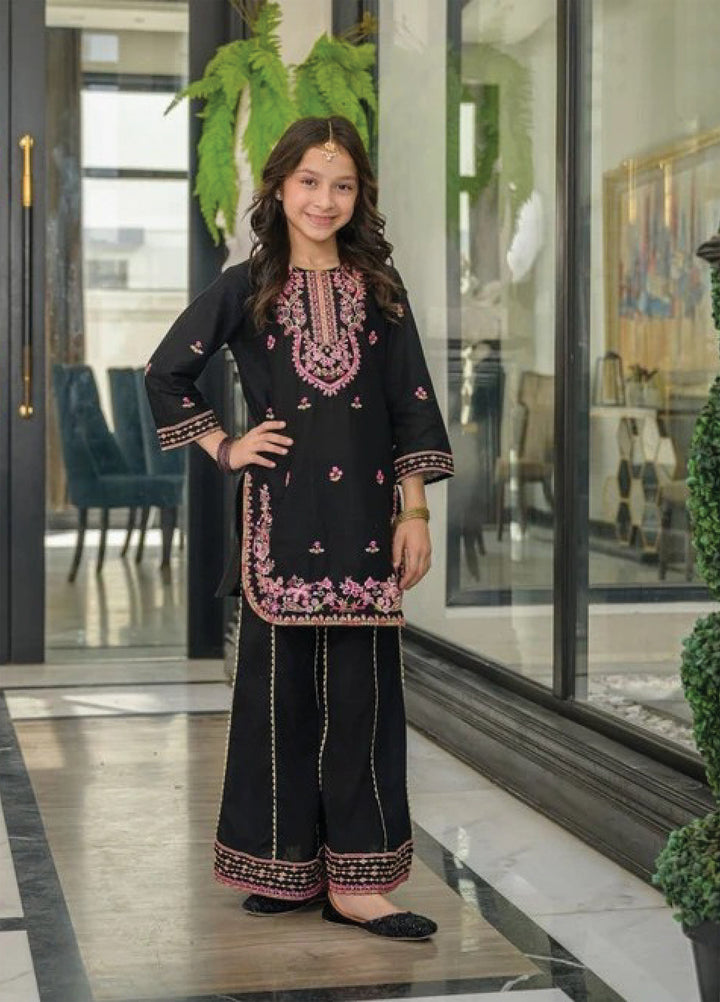 Fresh Birds Kids RTW Embroidered Lawn 2 Piece Suit Rivaan-FB-02 - Casual Collection