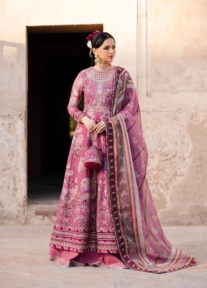 Xenia Formal Unstitched Luxury Chiffon Suits 3 Piece XE25FL Bano - Formals Collection