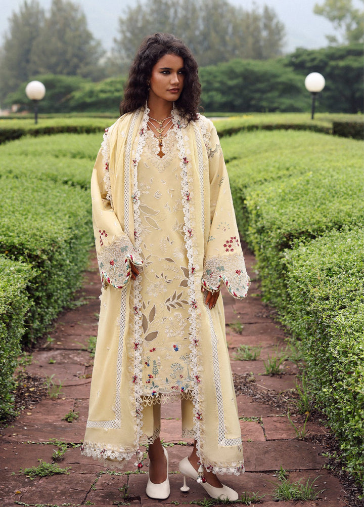 Lilas by Republic WomensWear Unstitched Embroidered Lawn 3 Piece Suit RW26ULL D-8B - Eid Collection