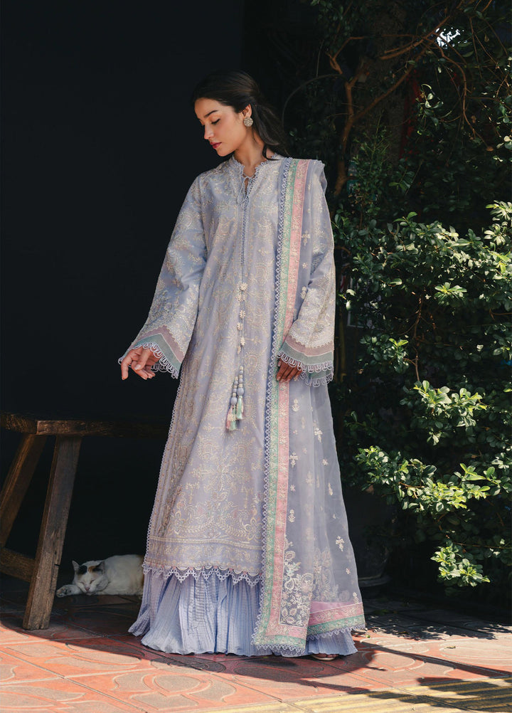 Mulaqat by Afrozeh Unstitched Embroidered Lawn 3 Piece Suit AF26UML SAYA FWU-0053 - Festive Collection