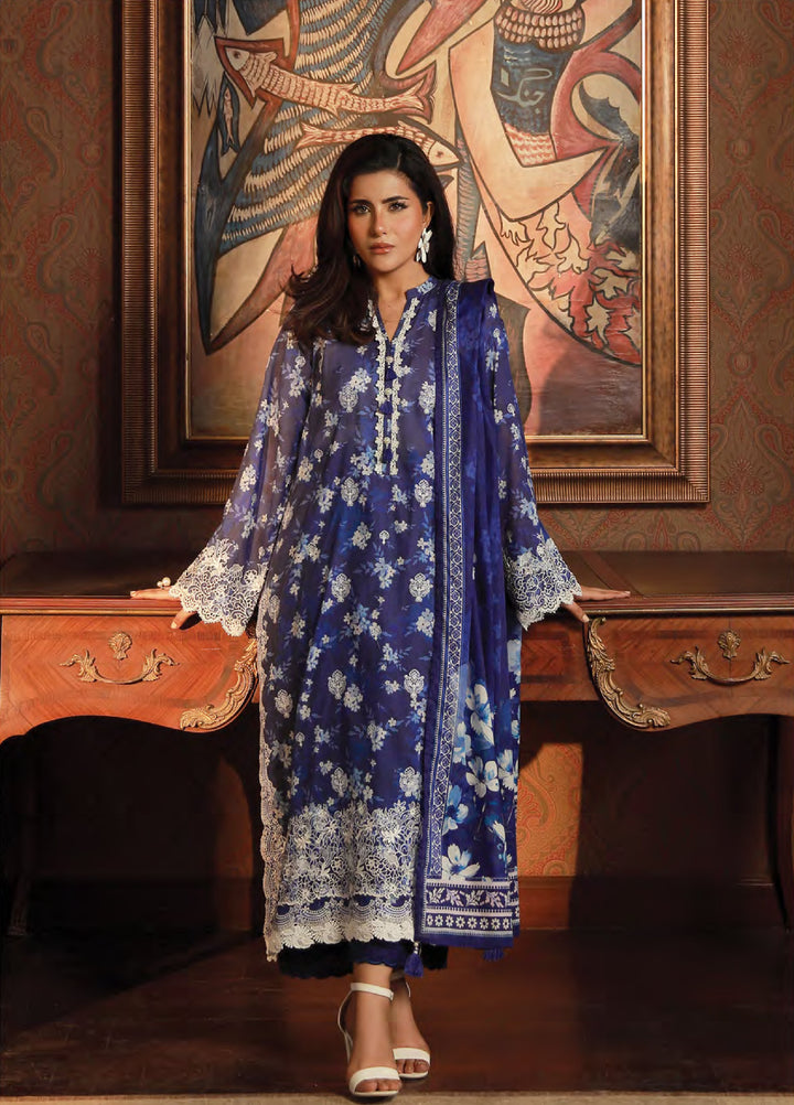 Komal Lawn by Lakhany Unstitched Embroidered Lawn 3 Piece Suit LSM26UK LG-RL-0362 - Summer Collection