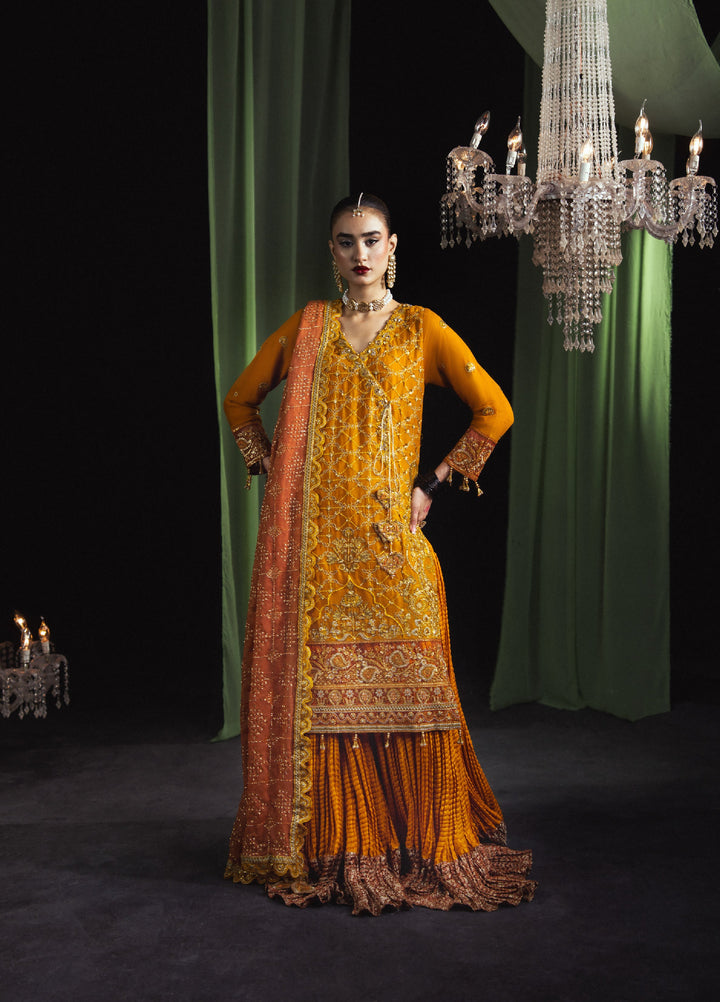 Sara Jahan Women RTW Embroidered Chiffon 3 Piece Suit SJ26RF SJ-1004 - Festive Collection