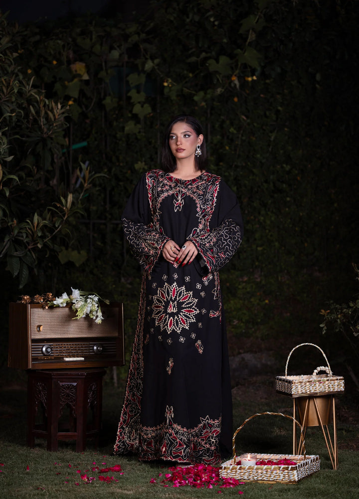 Sitaray by Reezas Women Pret Silk Embroidered 2 Piece Shab e Surkh - Festive Collection