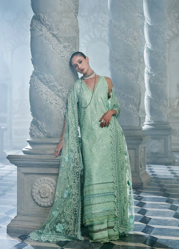 Sobia Nazir Unstitched Embroidered Luxury Lawn 3 Piece Suit SN26ULE D-04 B - Eid Collection