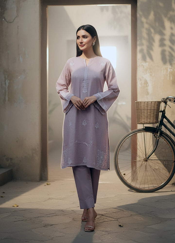 Lakhany Women Ready To Wear Embroidered 2 Piece Cambric LG-UB-0191-W-EMB-2P - Winter Collection