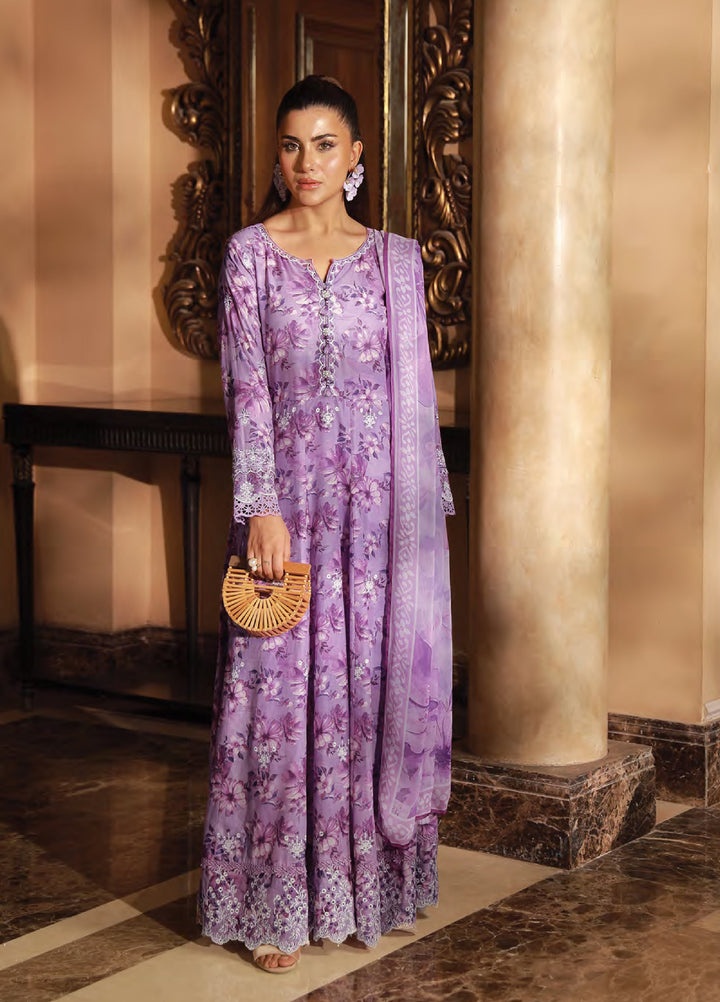 Komal Lawn by Lakhany Unstitched Embroidered Lawn 3 Piece Suit LSM26UK LG-RK-0097 - Summer Collection