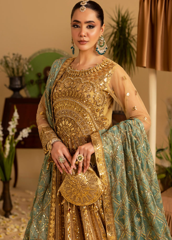 Sara Jahan Women RTW Embroidered Net 3 Piece Suit SJ26RF SJ-1043 - Festive Collection