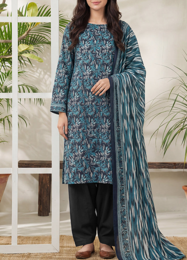 Daman by VS Textiles Unstitched Printed Lawn 3 Piece Suit VS26UDL D-06 881 - Casual Collection