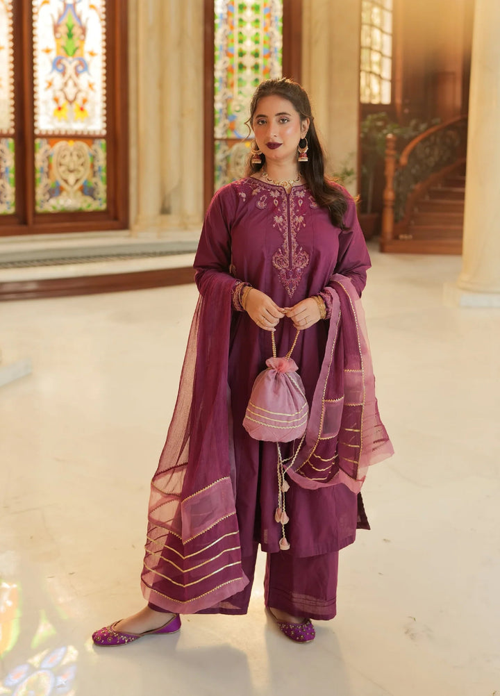Omal by Komal Mera Eid Ka Jora Women Lawn 3 Piece Pret Suit Sanam - Festive Collection