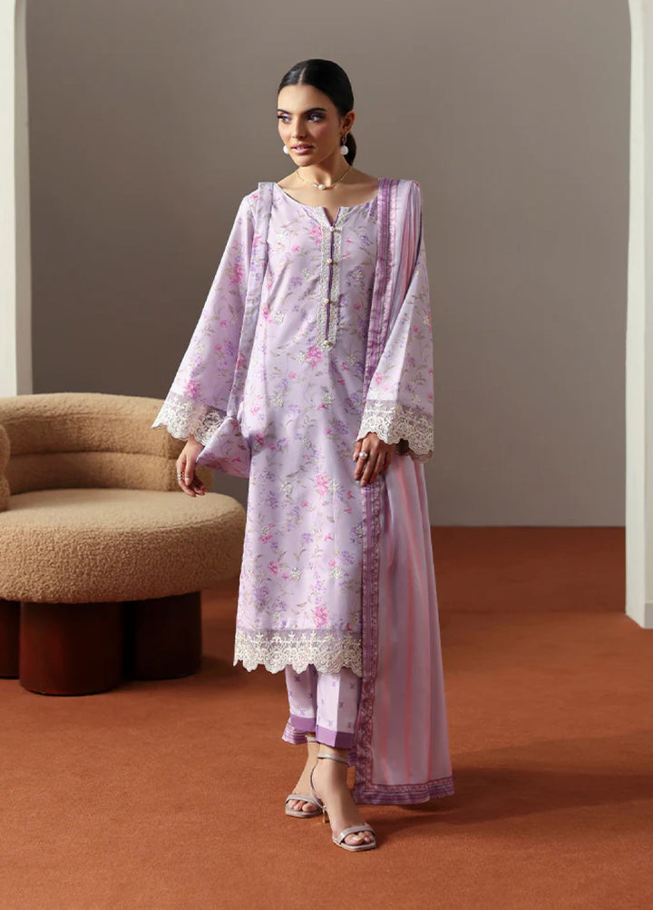 Basics by Gulaal Pret Embroidered Poly Lawn 3 Piece PL-04 Quince - Summer Collection