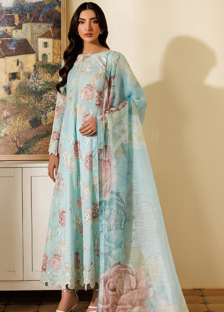 Amani by Zarif RTW Embroidered Lawn 3 Piece Suit ZR26PAL Baani - Eid Collection