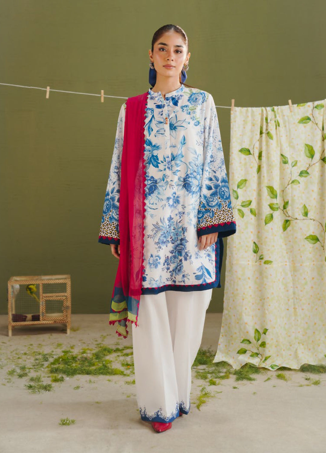 Coco by Zara Shahjahan Unstitched Printed Lawn 3 Piece Suit CZS26PS ZCP-26 06 A - Summer Collection