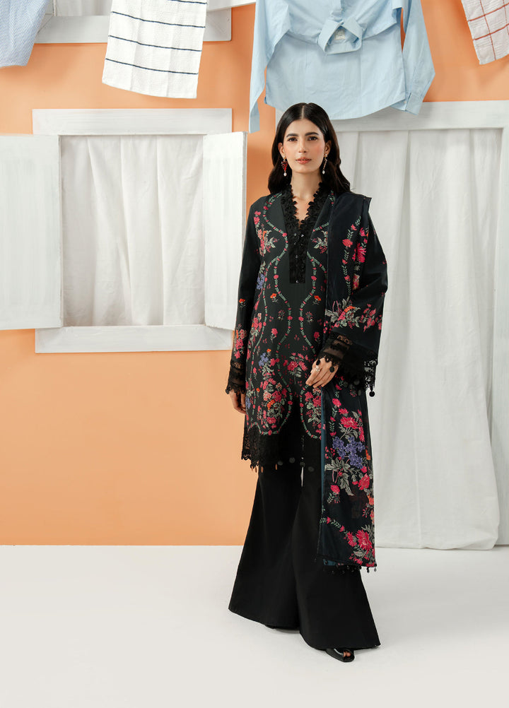 Sundaze by Zarposh Unstitched Embroidered Lawn 3 Piece Suit ZR26USL NERINA - Festive Collection