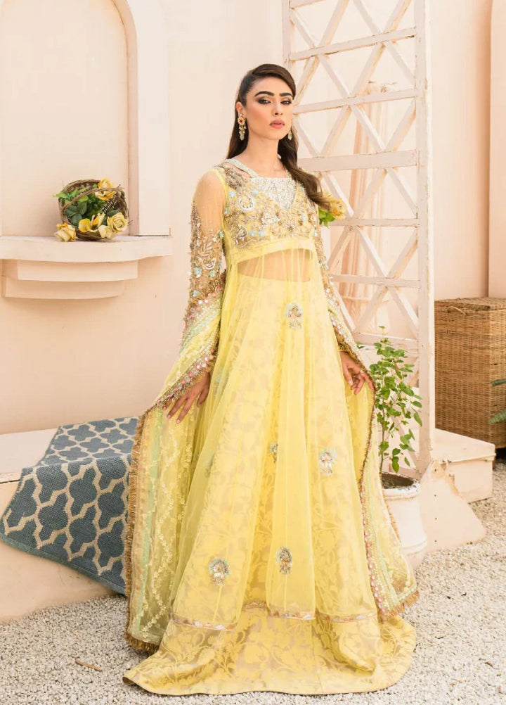 Luxe By Hues Atelier Women Pret 3 Piece Hennah - Formals Collection