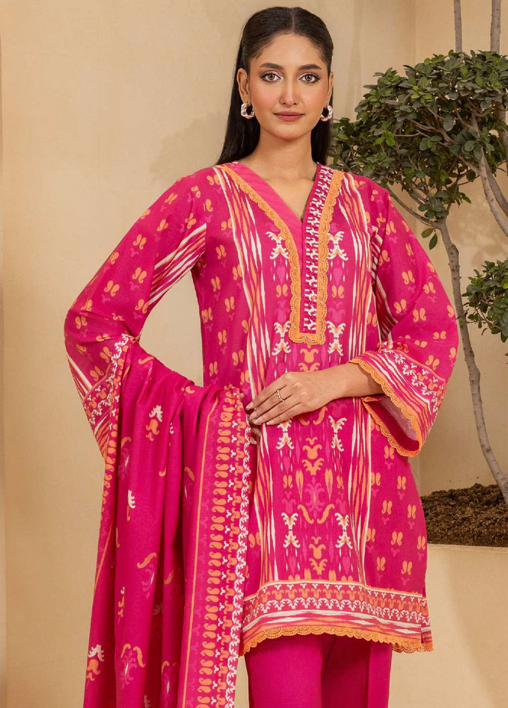 Zellbury Unstitched Printed Lawn 3 Piece Suit ZB26UCVII WUS26X30892 - Casual Collection