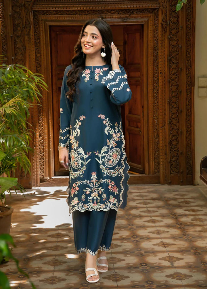 Rang e Bahar by Tng Women Pret Embroidered 2 Piece Neel Kamal - Winter Collection