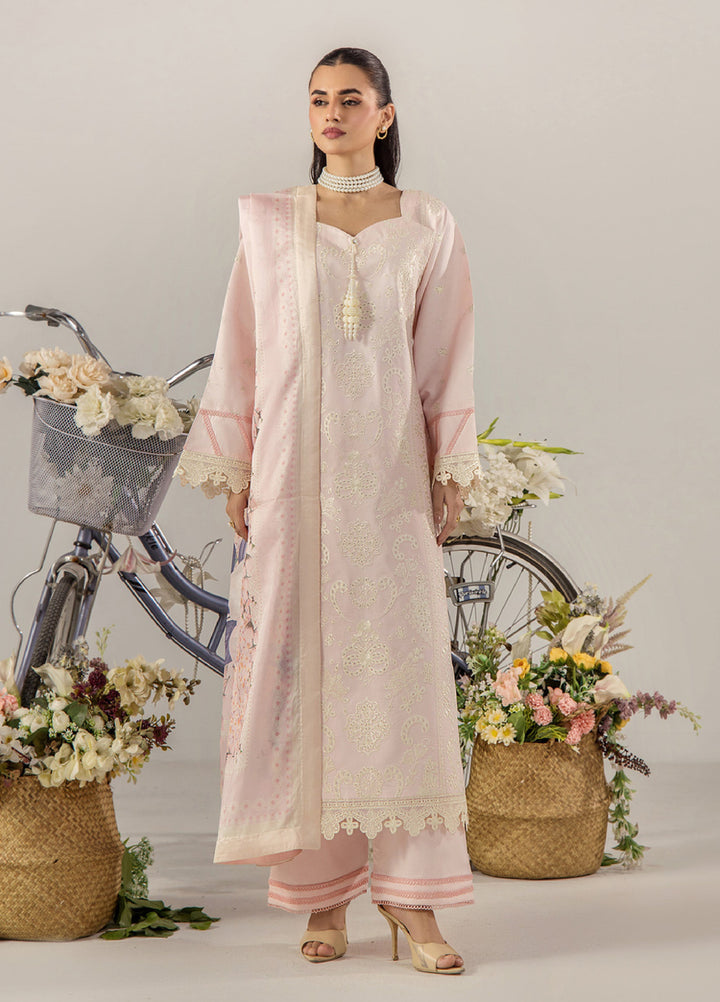 Sara Jahan Women RTW Embroidered Lawn 3 Piece Suit SJ26RF SJ-1092 - Festive Collection