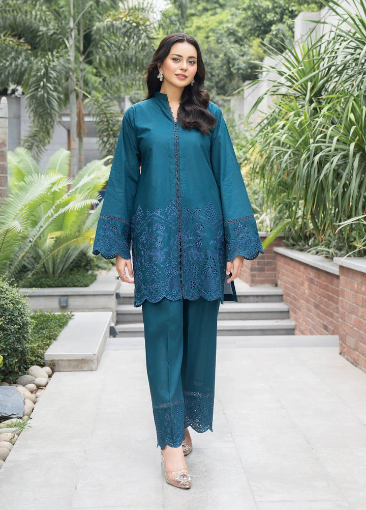 Solid Story by Panache Pret Solids Lawn 2 Piece Serene Mist