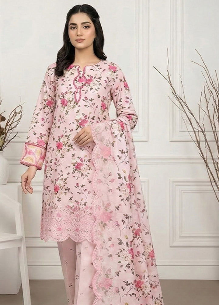 Anmol by Ishq e Rang RTW Chikankari Lawn 3 Piece Suit IR26RA Flux AA-9 - Casual Collection