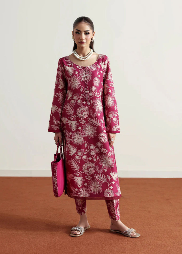 Basics by Gulaal Pret Embroidered Poly Lawn 2 Piece PL-15 Rosalee - Summer Collection