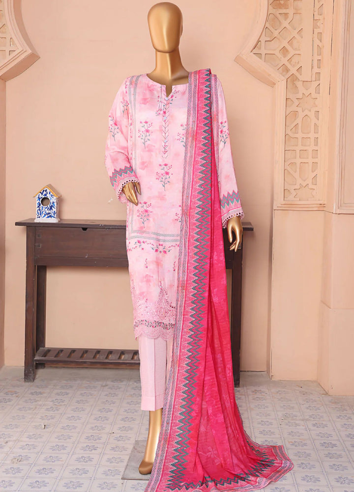 Vogue by Hz Textiles Embroidered Viscose Suits Unstitched 3 Piece VFC-1329 - Winter Collection