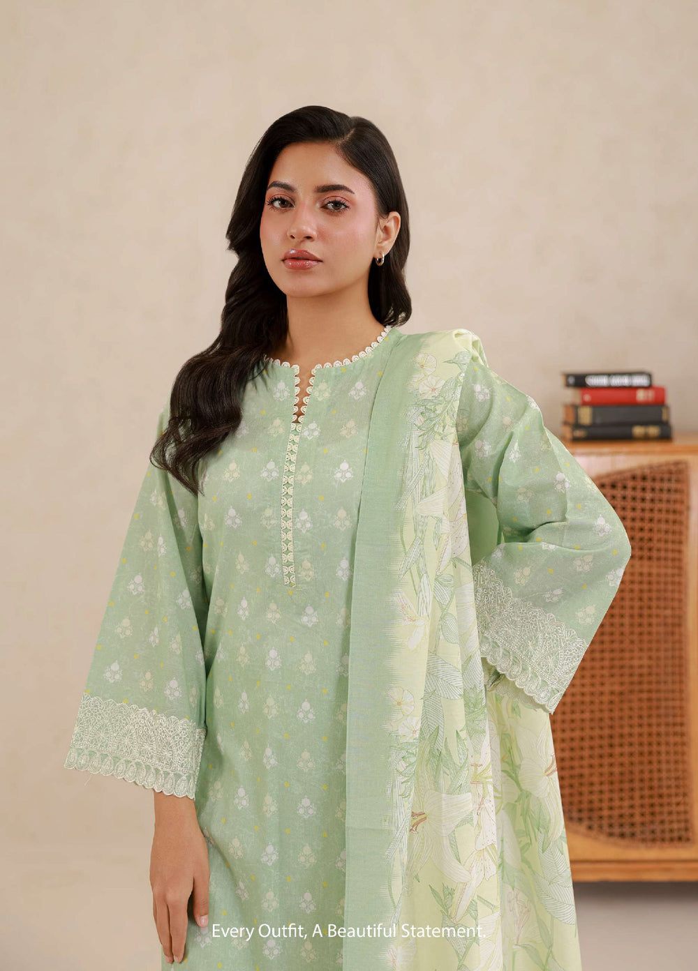 Zellbury Unstitched Embroidered Lawn 3 Piece Suit ZB26UVIII WUS26E30780 - Casual Collection