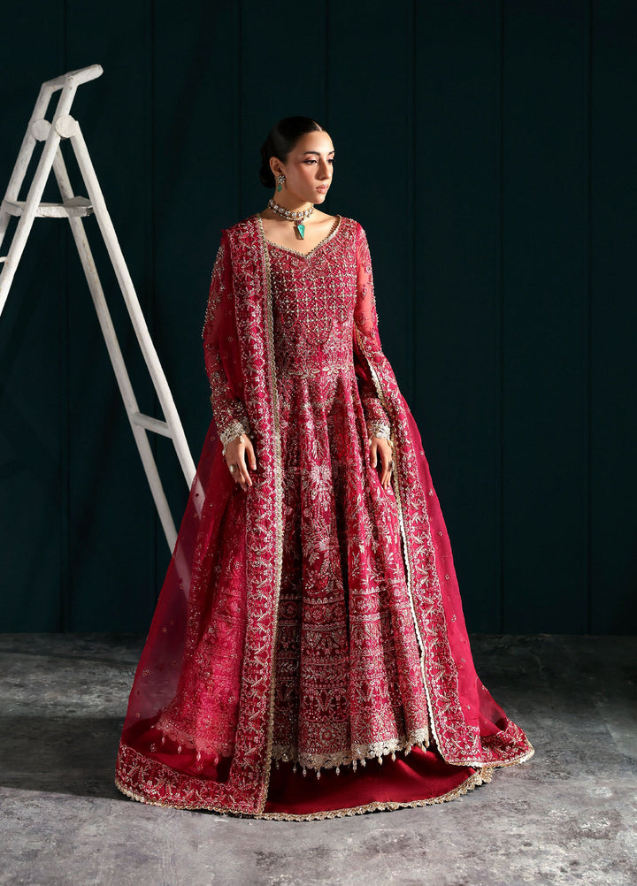 Seraphine by Zarposh Unstitched Embroidered Organza 3 Piece Suit Mirage - Wedding Collection