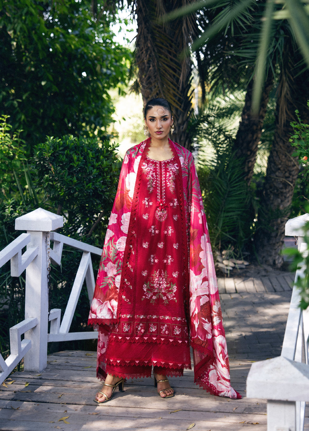 Raum by Sarb Unstitched Embroidered Lawn 3 Piece Suit RS26ULL RLL-06 - Eid Collection