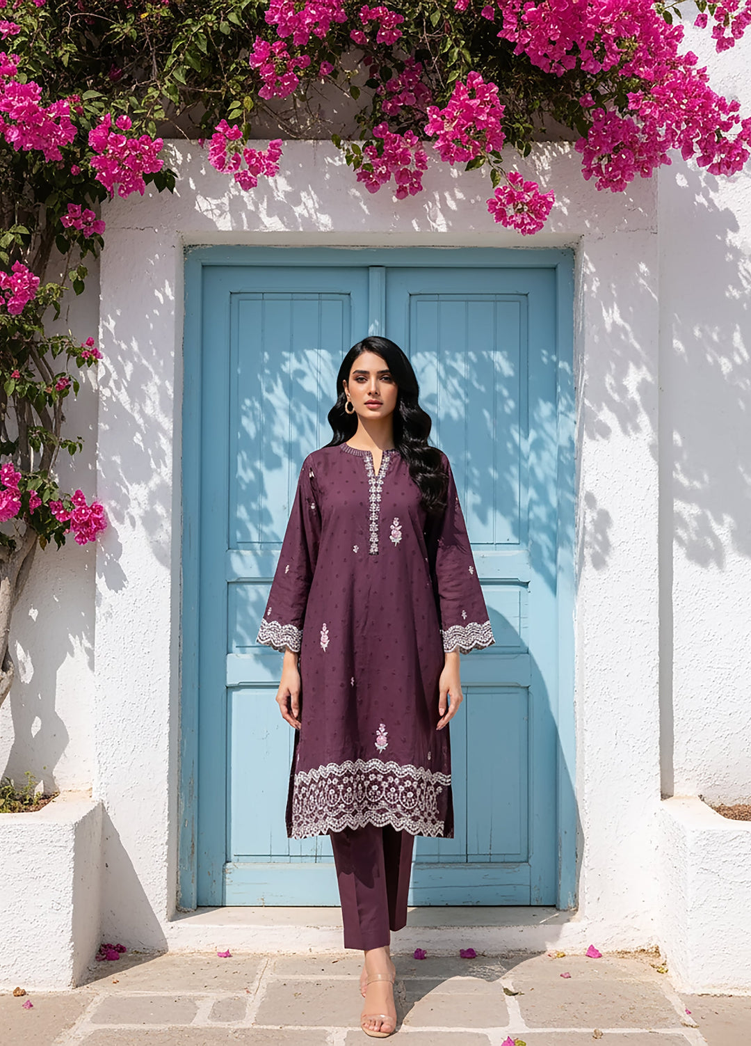 Lakhany Ready To Wear Embroidered Jacquard 1 Piece LG-IZ-0509-W-EMB-1P - Winter Collection