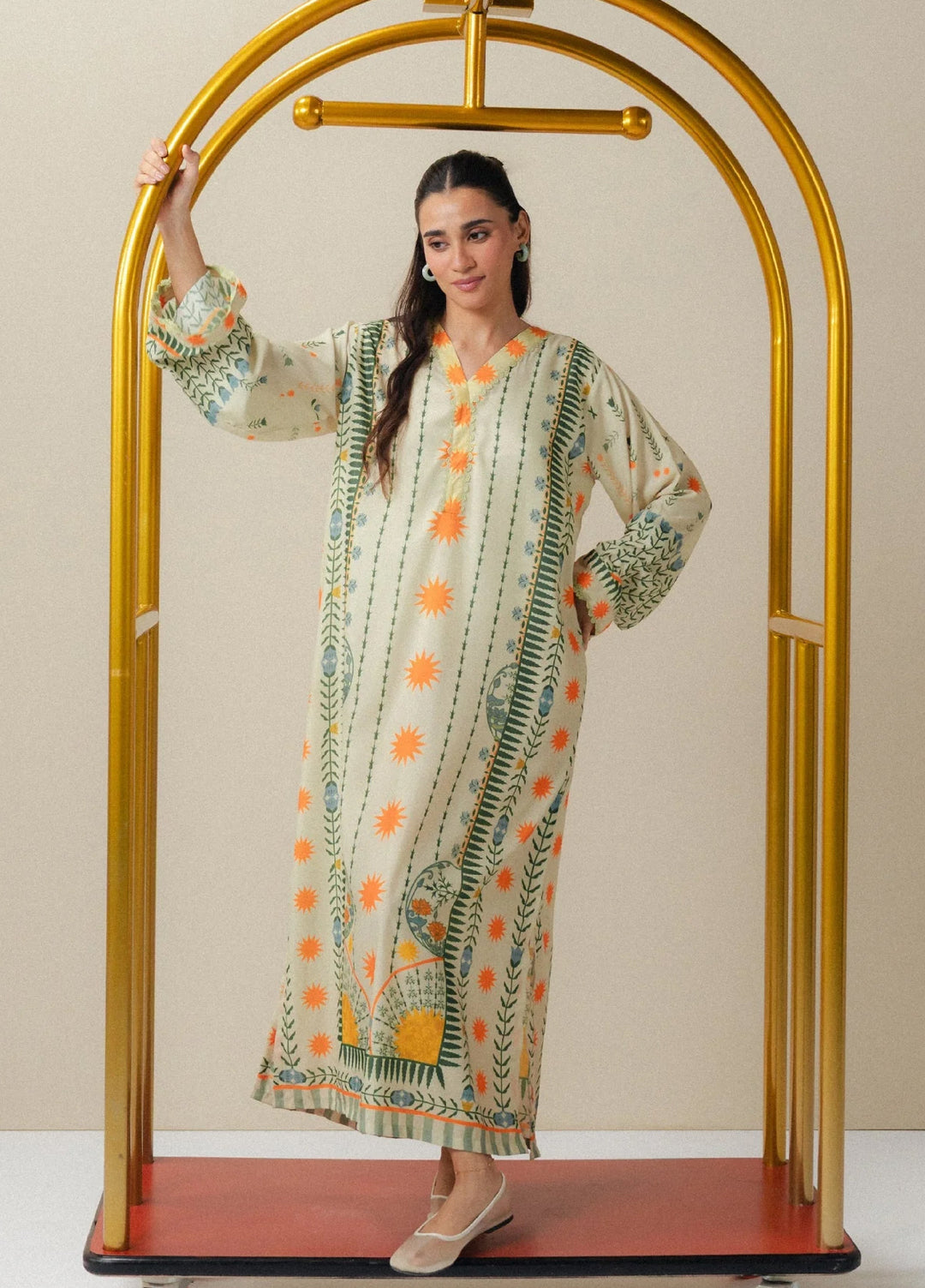 Fusion by Mannat Clothing Pret Printed Lawn 1 Piece Suit Sienna