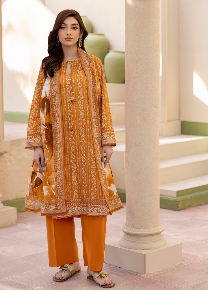 Salina by Regalia Textile Unstitched Printed Lawn 3 Piece Suit RG26PUS D-9 - Summer Collection