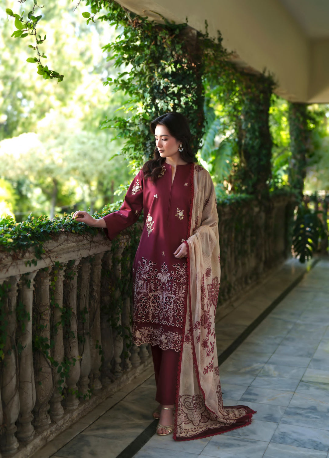 Golden Enara by Rashid Textiles Unstitched Embroidered Lawn 3 Piece Suit RT26ULG 3701 - Casual Collection