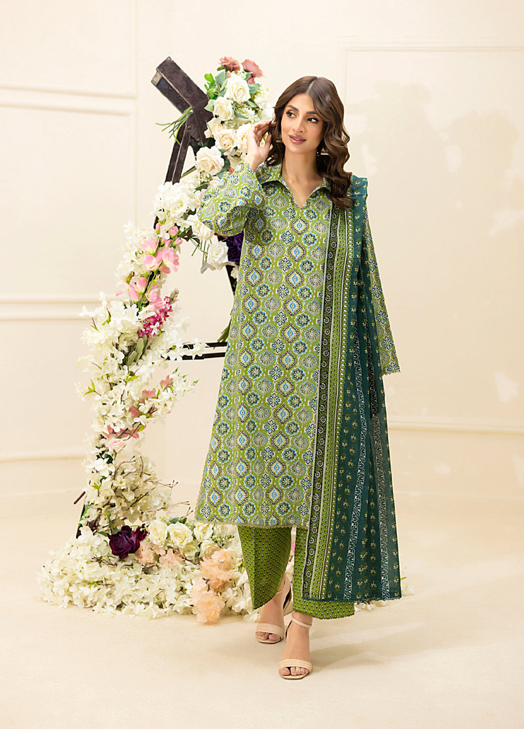 Salina by Regalia Textiles Unstitched Digital Printed Lawn 3 Piece Suit RG26SUVII D-3 - Summer Collection