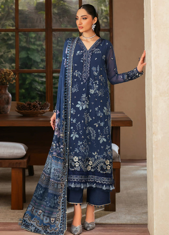 Xenia Formal Unstitched Luxury Chiffon Suits 3 Piece XE25FL Verena - Formals Collection