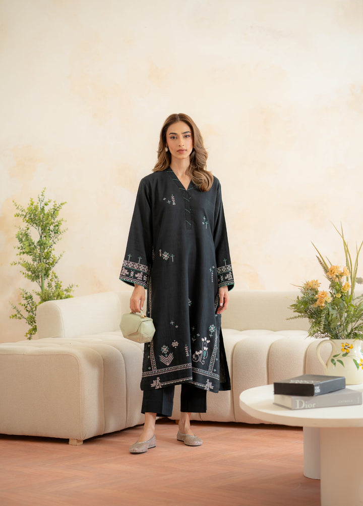 Pret Essentials by Sahar Pret Embroidered Dobby Jacquard 2 Piece SSED-ZH-V2-08 - Winter Collection