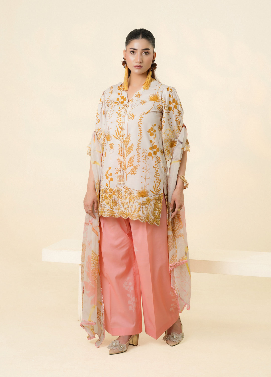 Zar e Jahan by Huma Gul Unstitched Printed Lawn 3 Piece Suit AYRAHG-903 - Casual Collection