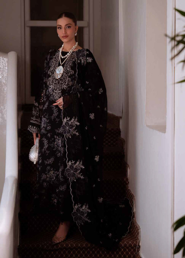 Maya by Nureh Unstitched Embroidered Swiss Lawn 3 Pcs Suit NU26UM NS-164 - Summer Collection
