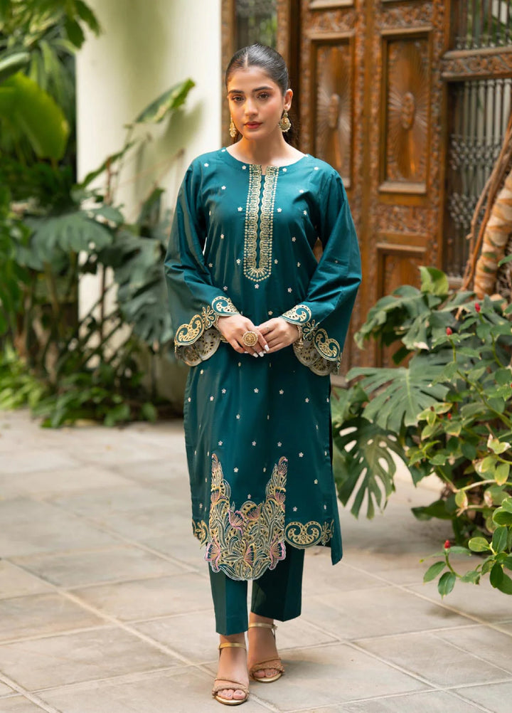 Rang e Bahar by Tng Women Pret Embroidered 2 Piece Zamrud - Winter Collection