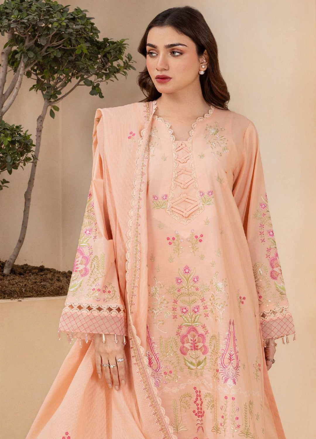 Zellbury Unstitched Printed Lawn 3 Piece Suit ZB26UC WUS26E30714 - Casual Collection