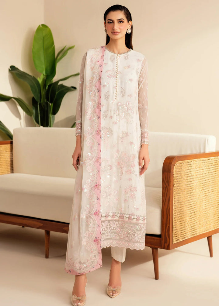 Xenia Formal Unstitched Luxury Chiffon Suits 3 Piece XE25FL Reve - Formals Collection