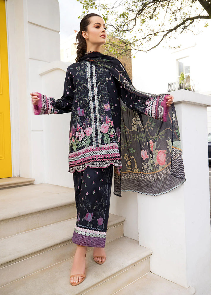 Sobia Nazir Prints Unstitched Embroidered Lawn 3 Piece Suit SN26UPL D-04B - Summer Collection