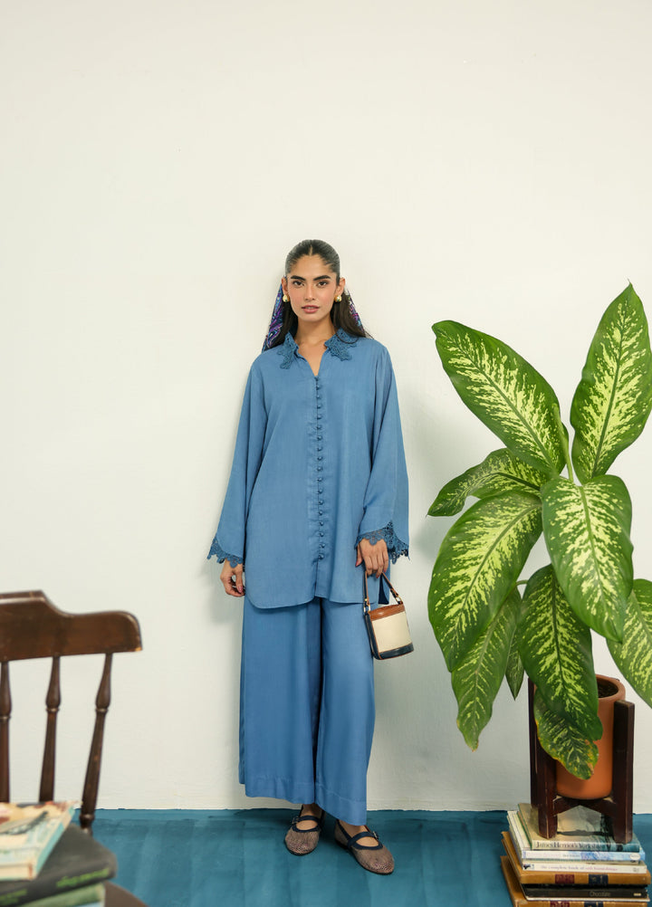 Pret Essentials by Sahar Pret Embroidered Viscose 2 Piece AWMT-AA-05 - Winter Collection