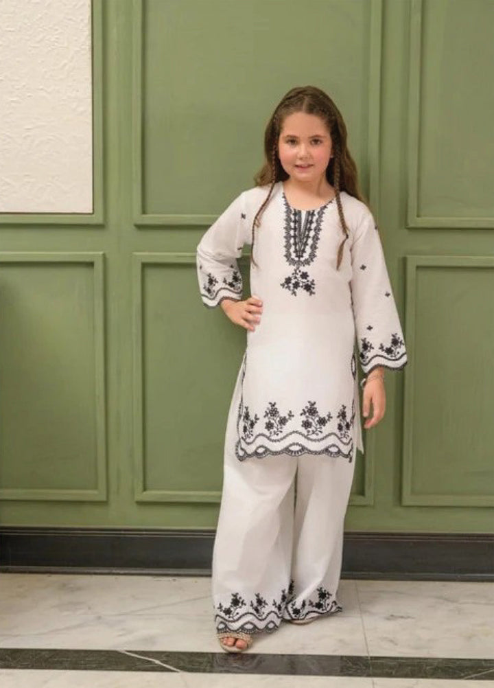 Fresh Birds Kids RTW Embroidered Lawn 2 Piece Suit Fiza-FB-06 - Casual Collection