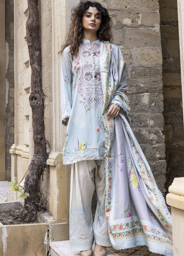 Meerak Women Pret Premium Embroidered Linen 3 Piece Sophia - Winter Collection