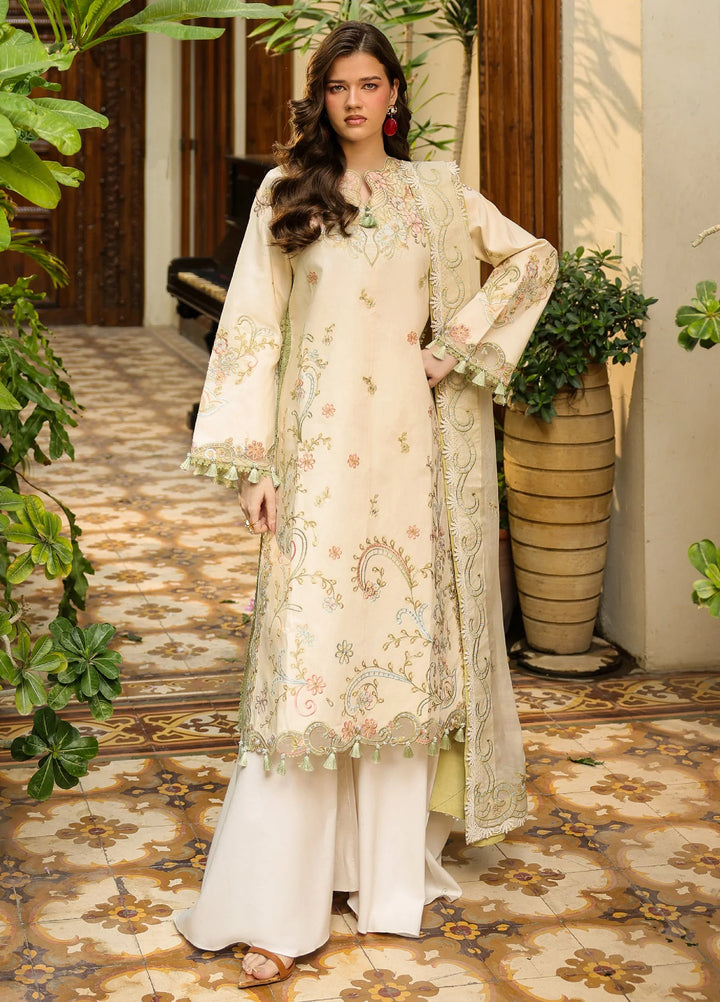 Shanaya by Mahnur Unstitched Embroidered Lawn 3 Piece Suit MN26USL SH-11 - Summer Collection