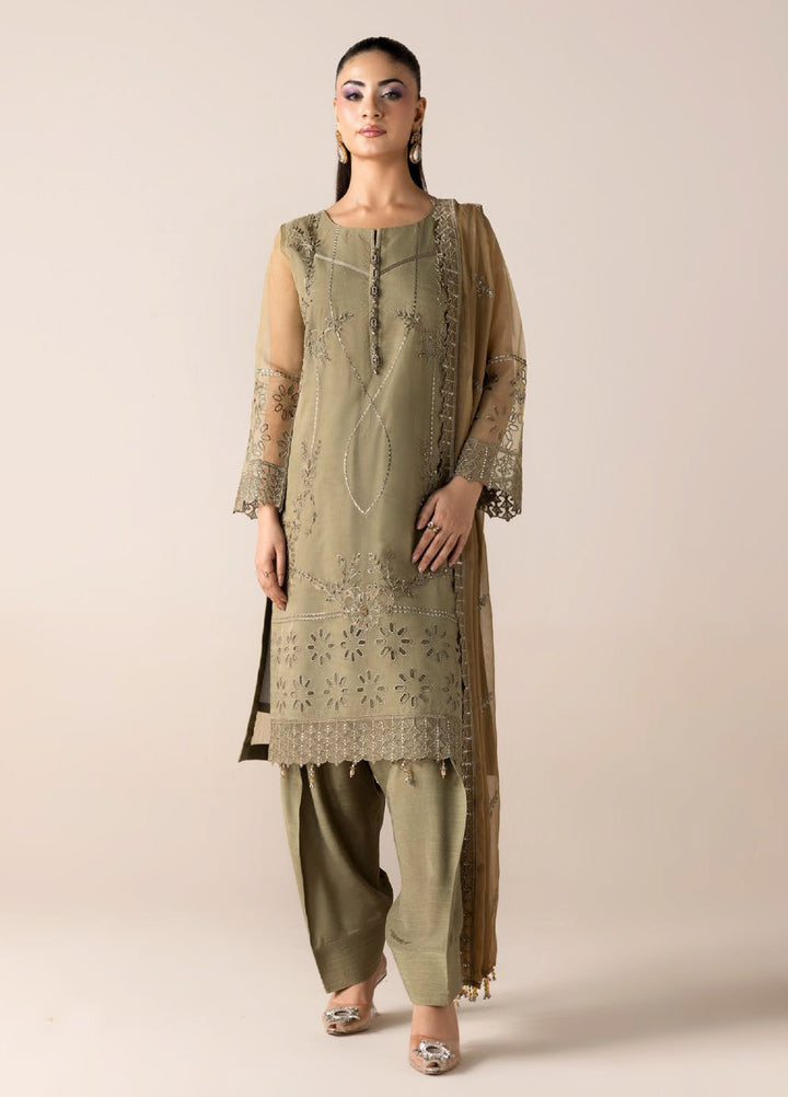 Aura by Zebtan RTW Embroidered Lawn 3 Piece Suit ZB26UAL A-10 - Festive Collection