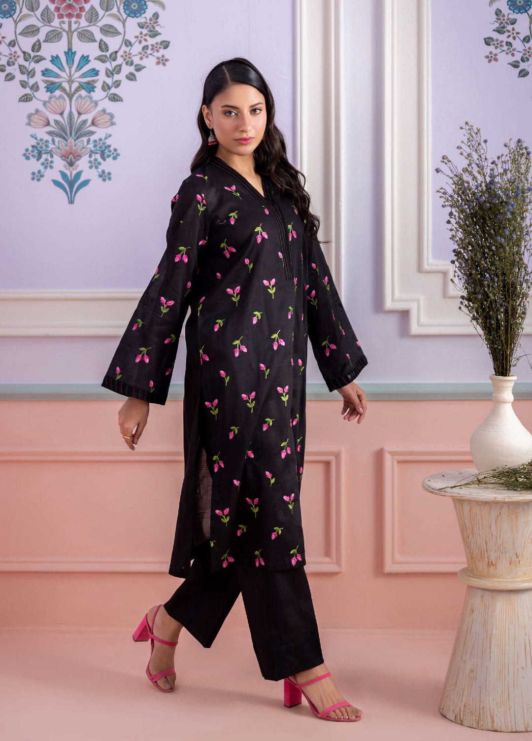 Zellbury Unstitched Embroidered Lawn 2 Piece Suit ZB26UC WUS26E21207 - Casual Collection