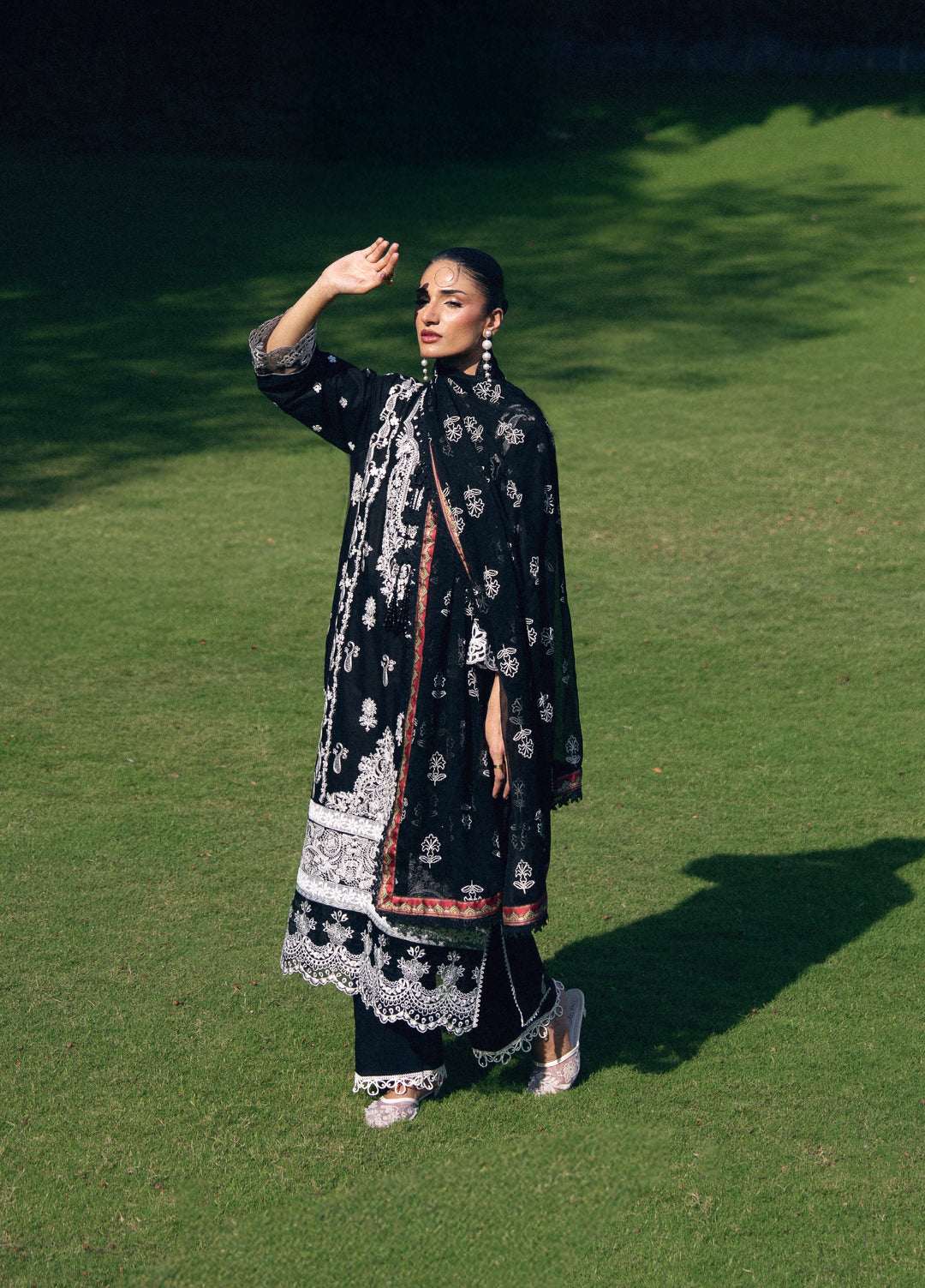 Raum by Sarb Unstitched Embroidered Lawn 3 Piece Suit RS26ULL RLL-02 - Eid Collection
